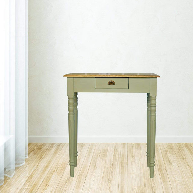 Ancien Hand Painted Writing Desk with Drawer - The House Office