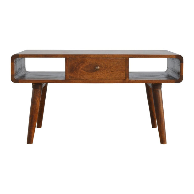 Kastan Curved Coffee Table - The House Office