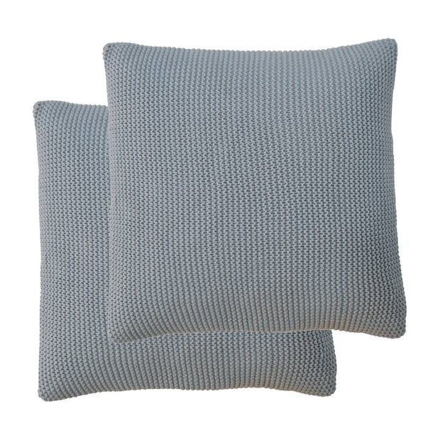 Blue Cotton Cushion Set of 2 - The House Office