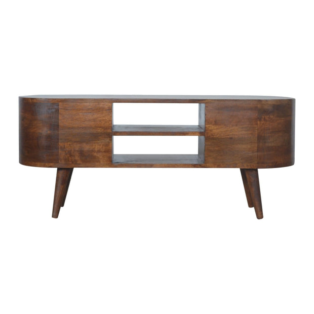 Kastan Rounded Media Unit - The House Office