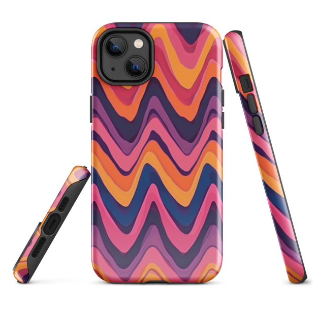 The House Office iPhone® Tough Case - Vivid Lines - The House Office