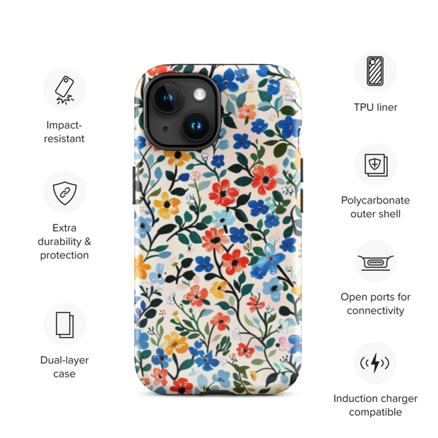 The House Office iPhone® Tough Case - Blossom Vibe - The House Office