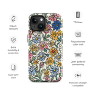 The House Office iPhone® Tough Case - Floral Haven - The House Office