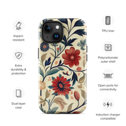 The House Office iPhone® Tough Case - Botanical Charm