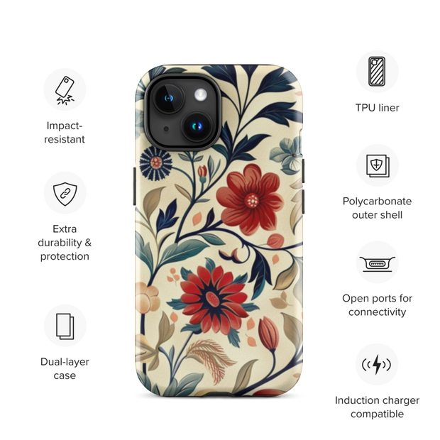 The House Office iPhone® Tough Case - Botanical Charm