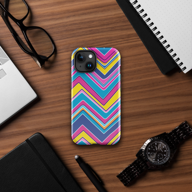 The House Office iPhone® Tough Case - Moda Stripe