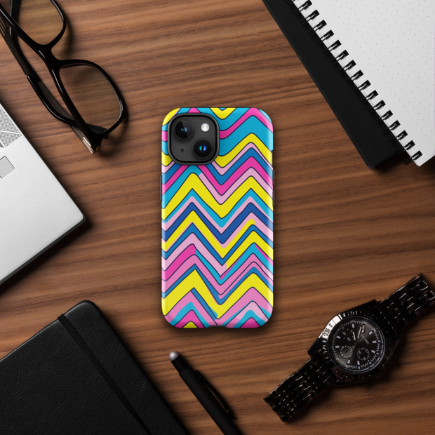 The House Office iPhone® Tough Case - Striped Mondo - The House Office