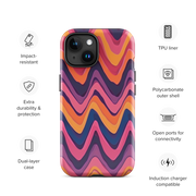 The House Office iPhone® Tough Case - Vivid Lines - The House Office