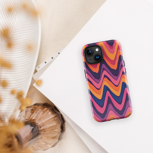 The House Office iPhone® Tough Case - Vivid Lines - The House Office