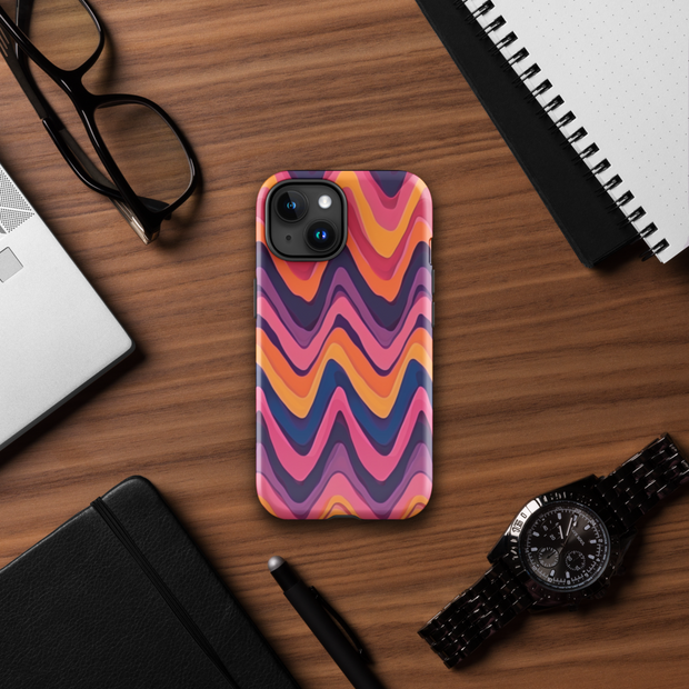 The House Office iPhone® Tough Case - Vivid Lines - The House Office