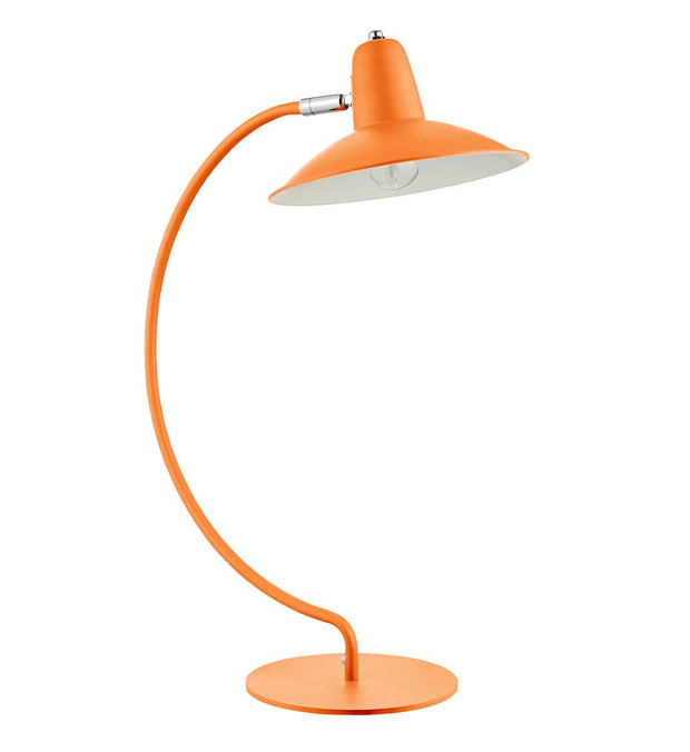 Orange Charlie Desk Lamp - The House Office
