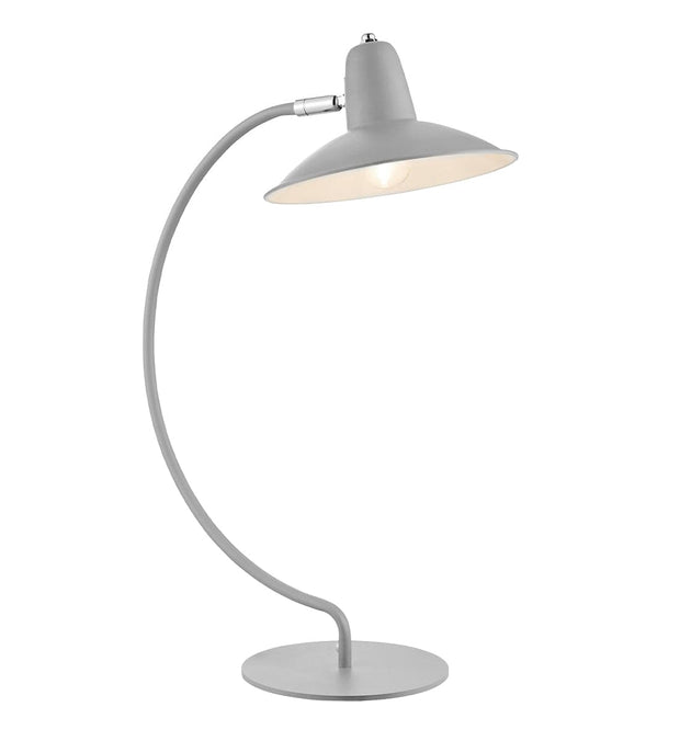 Grey Charlie Desk Lamp - The House Office