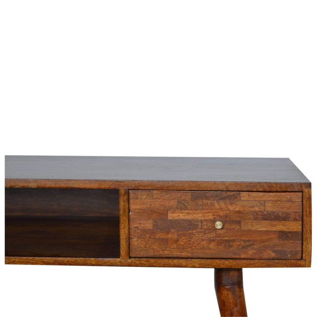 Kastan Contemporary Writing Desk with Drawer - The House Office