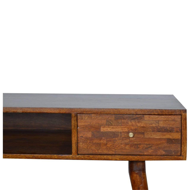 Kastan Contemporary Writing Desk with Drawer - The House Office