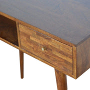 Kastan Contemporary Writing Desk with Drawer - The House Office