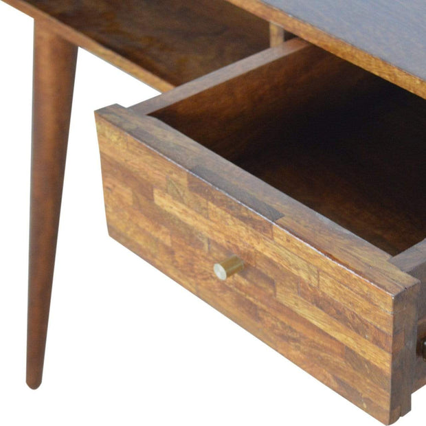 Kastan Contemporary Writing Desk with Drawer - The House Office