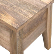 Satna Solid Wood Storage Bench - The House Office