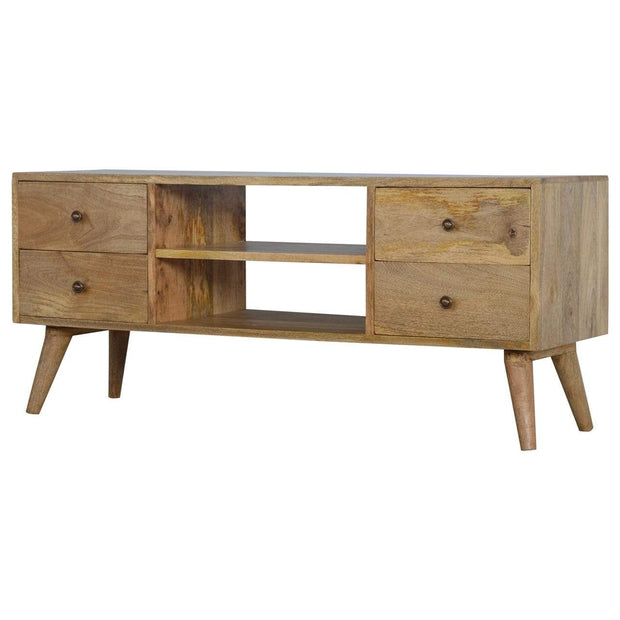 Nyborg Media Unit with 4 Drawers - The House Office