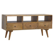 Nyborg TV Unit with 3 Drawers - The House Office