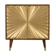 Manilla Gold Cabinet - The House Office