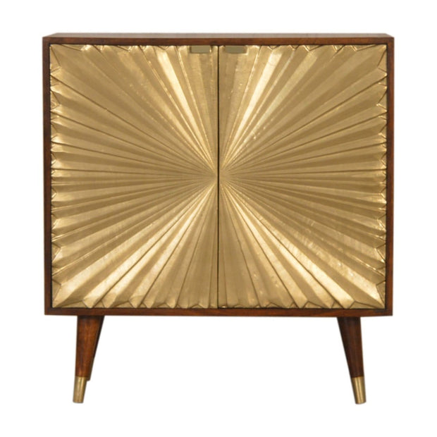 Manilla Gold Cabinet - The House Office