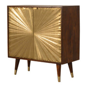 Manilla Gold Cabinet - The House Office