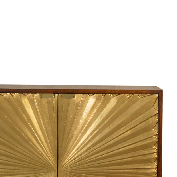 Manilla Gold Cabinet - The House Office