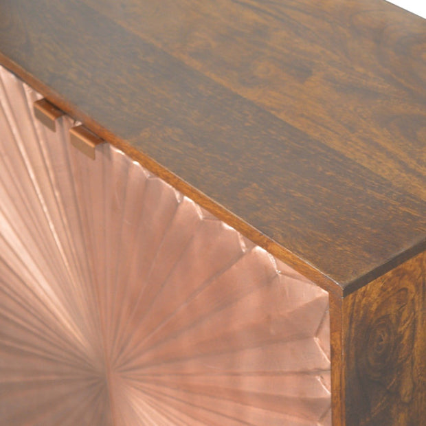 Manilla Copper Cabinet - The House Office