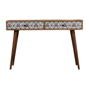 Triangular Long Console Table - The House Office