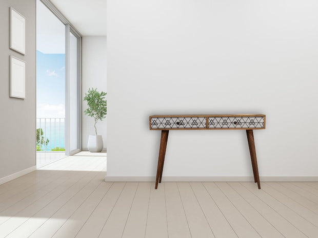 Triangular Long Console Table - The House Office