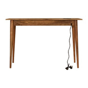 Nordic Style Writing Desk with 2 Drawers and Cable Access - The House Office