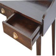 Valnod Backed Writing Desk with 3 Drawers - The House Office