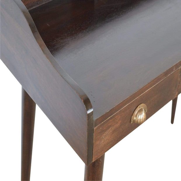 Valnod Backed Writing Desk with 3 Drawers - The House Office