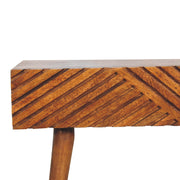 Chestnut Lille Console Table - The House Office