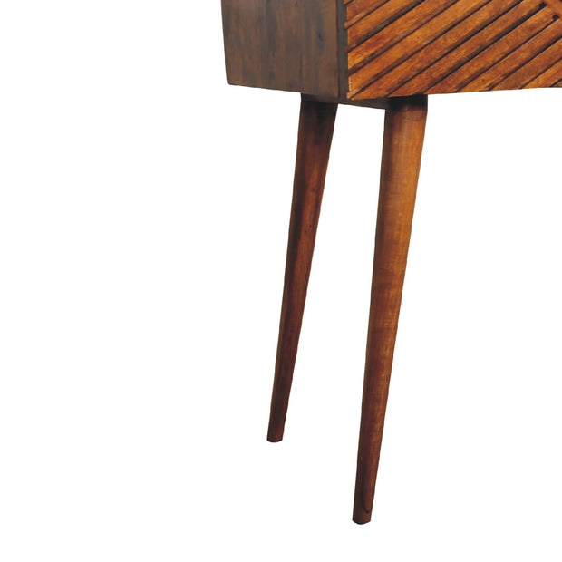 Chestnut Lille Console Table - The House Office