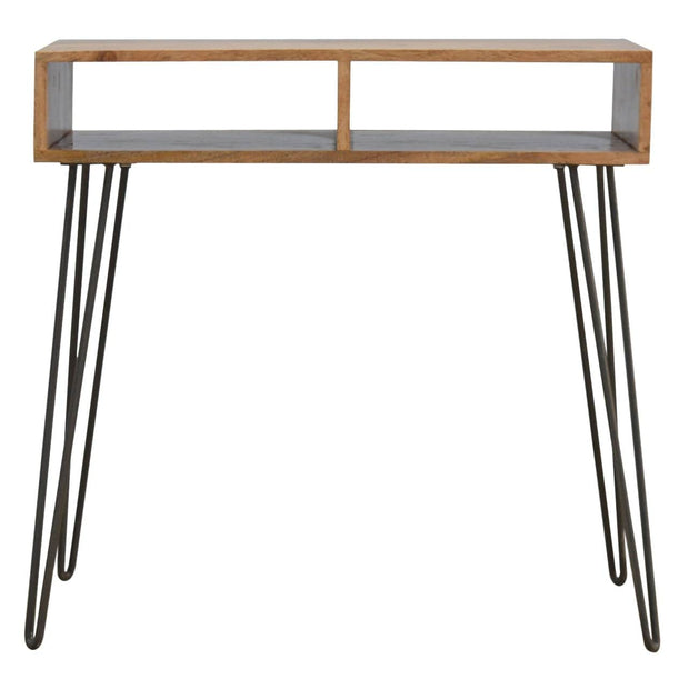 Jern Classic Writing Desk with Open Drawers and Stool - The House Office