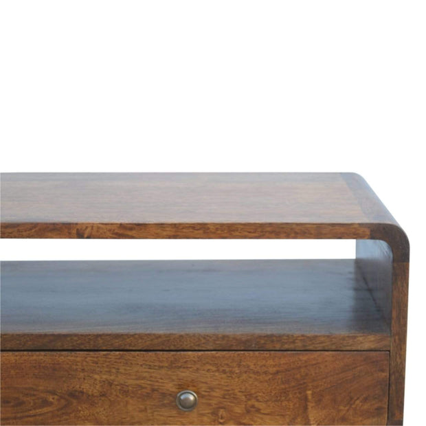Kastan Curved Console Table - The House Office