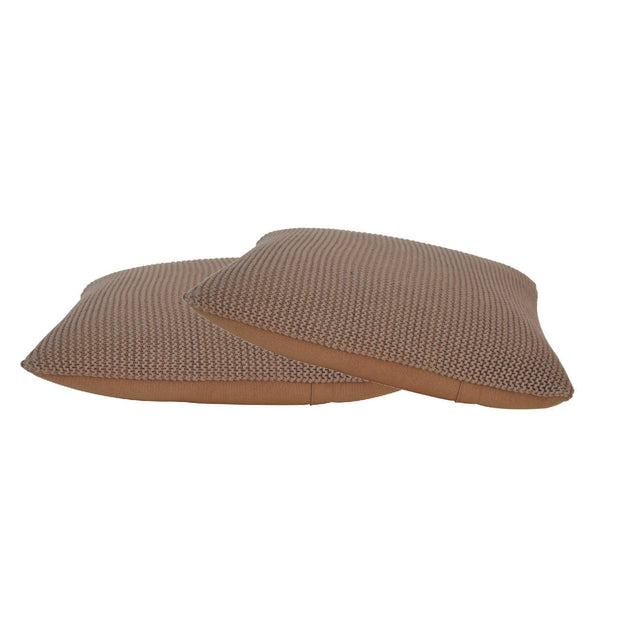 Brown Cotton Cushion Set of 2 - The House Office