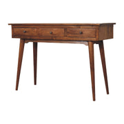 Large Chestnut Hallway Console Table - The House Office