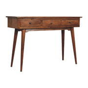 Large Chestnut Hallway Console Table - The House Office