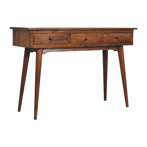 Large Chestnut Hallway Console Table - The House Office