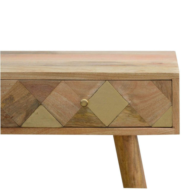 Messing Inlay Console Table - The House Office