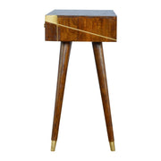 Guld Geometric Console Table - The House Office