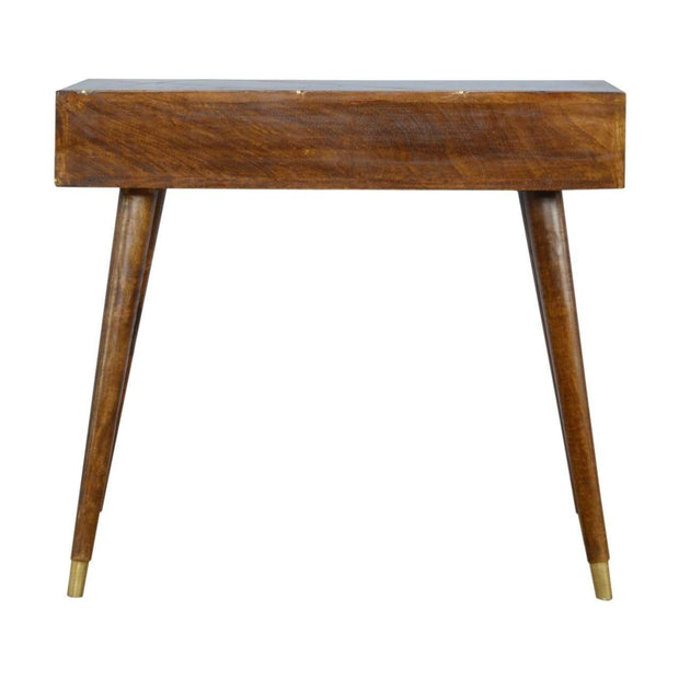 Guld Geometric Console Table - The House Office