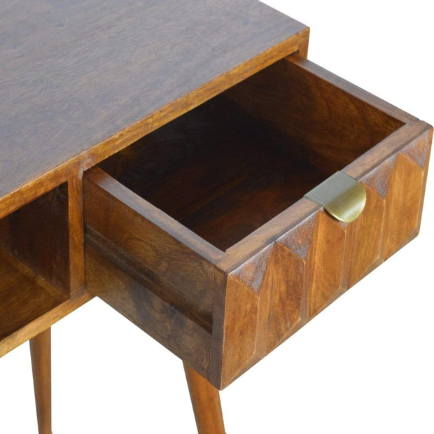 Kastan Prism Writing Desk with Drawer - The House Office