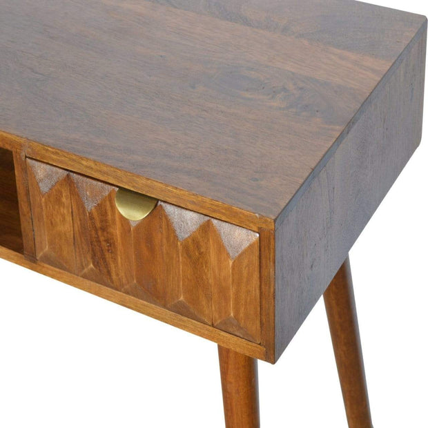 Kastan Prism Writing Desk with Drawer - The House Office