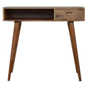 Egetrae Contemporary Writing Desk with Drawer - The House Office