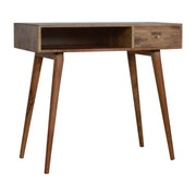 Egetrae Contemporary Writing Desk with Drawer - The House Office
