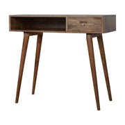 Egetrae Contemporary Writing Desk with Drawer - The House Office