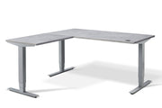 Stockholm Corner Electric Sit-Standing Desk by Friska Desk - The House Office